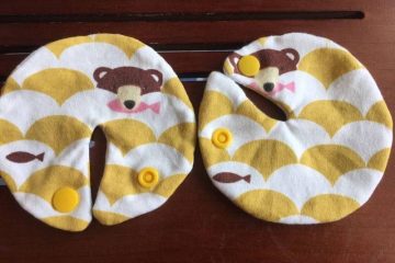 胃造廔管純棉布墊。作法、製作組合